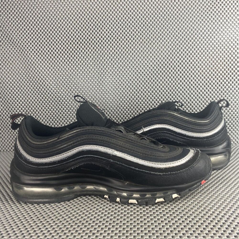 Nike Air Max 97 Sneakers Big Kids Youth 7Y Black White Athletic Lace Up - Picture 3 of 13